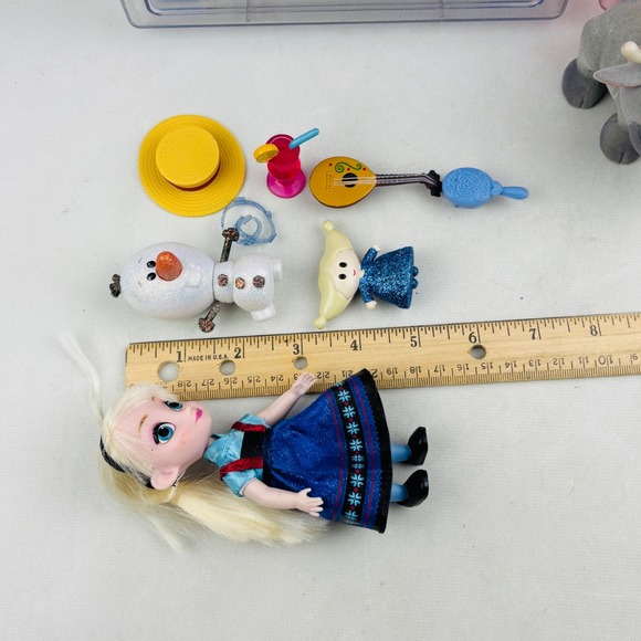 Elsa Mini Disney Animators Mini Doll Set Disney Animators' Collection Elsa Mini Doll Play MercadoLivre